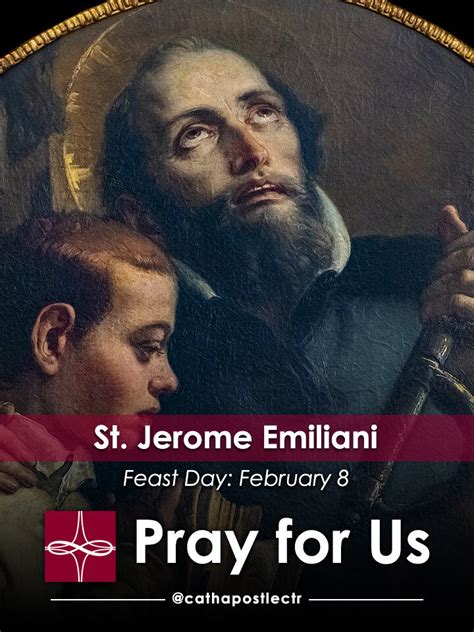 patron saint of 4chan's /fit/|San Jerome Emiliani .